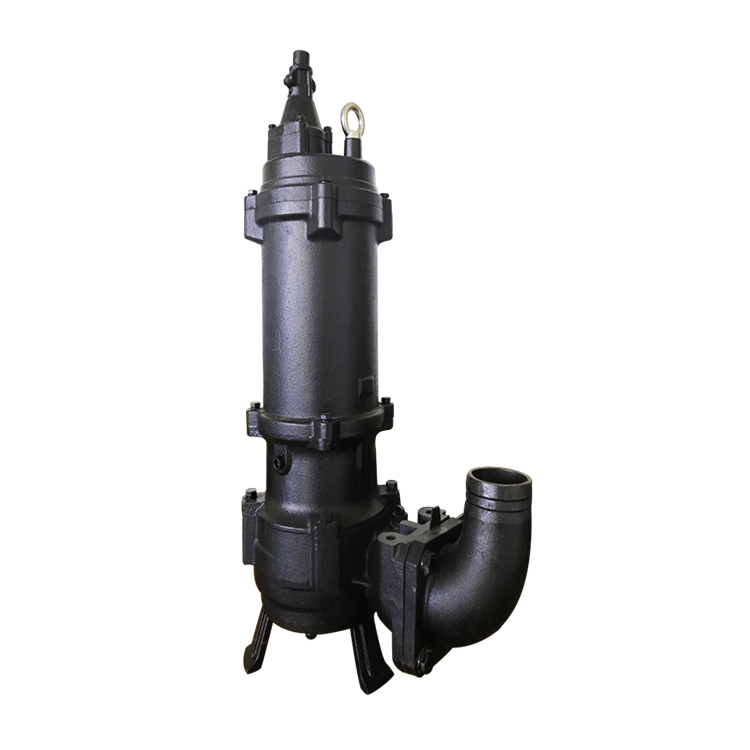 污水污物潛水電泵由電機(jī)與泵兩部分組成，兩者通過油室及機(jī)械密封組件隔開，分固定式自動(dòng)耦合安裝和移動(dòng)安裝。